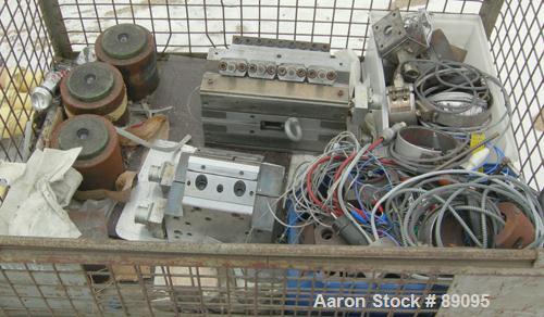Used Battenfeld 17.5" Wide Sheet/Cast Film Line Consisting Of: (1) Battenfeld 60 MM (2.3") single screw extruder, model 1-60-30DV, serial #89-7782-62, approximate 30:1 L/D ratio, 5 zone non-vented ba...