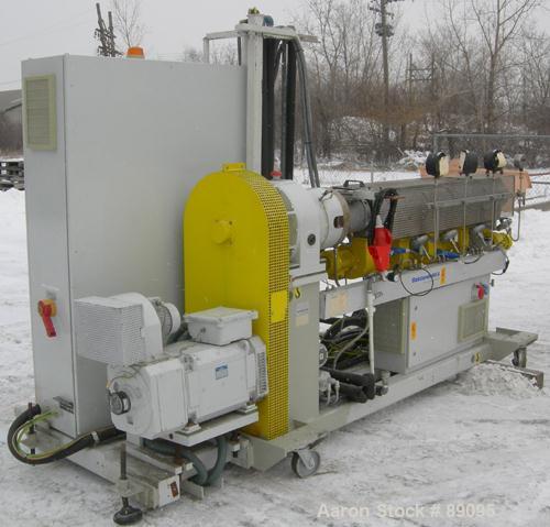 Used Battenfeld 17.5" Wide Sheet/Cast Film Line Consisting Of: (1) Battenfeld 60 MM (2.3") single screw extruder, model 1-60-30DV, serial #89-7782-62, approximate 30:1 L/D ratio, 5 zone non-vented ba...