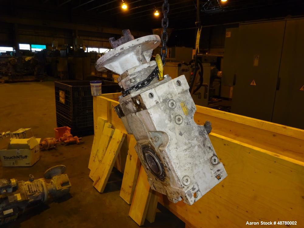 Used Berstorff 3 roll Sheet stack, 15.6" (400 mm) dia x 66.3" (1700 mm) straigh
