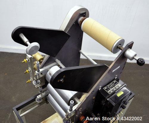 Used C.W. Brabender Univex Lab Take Off. Approximate capacity speeds of up to 30 meters per minute. Consisting of (3) 4” diameter x 8” wide chrome plated, manually adjustable cored rolls, and a top m...