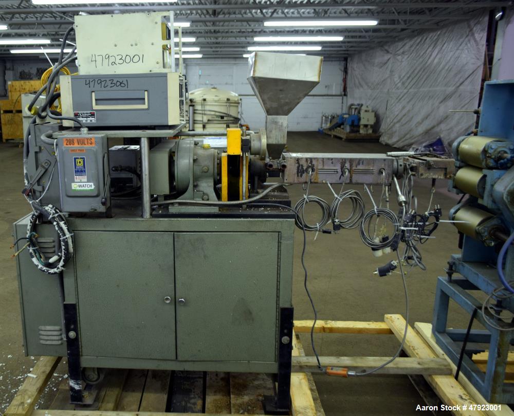 Used C.W. Brabender 6" Wide Sheet Line