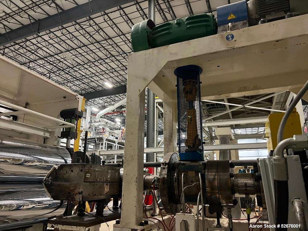 Used- Chi Chang Sheet Extrusion Line (2017), consisting of: Chi Chang Extruder Model CC/SE-150S-1000W, S/N 2016031 (2017), 3...