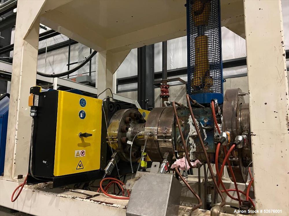 Used Chi Chang Sheet Extrusion Line (2017), consisting of: Chi Chang Extruder Model CC/SE-150S-1000W, S/N 2016031 (2017), 32:1, 150mm screw, with (5) Chi-Chang Control Panels and (2) Allen Bradley PL...