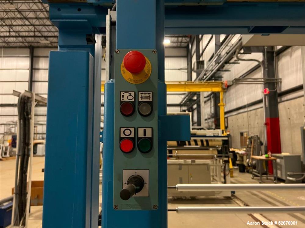 Used Chi Chang Sheet Extrusion Line (2017), consisting of: Chi Chang Extruder Model CC/SE-150S-1000W, S/N 2016031 (2017), 32:1, 150mm screw, with (5) Chi-Chang Control Panels and (2) Allen Bradley PL...