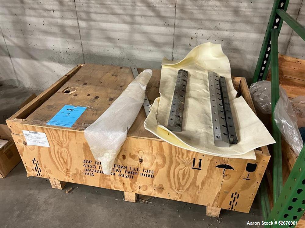 Used Chi Chang Sheet Extrusion Line (2017), consisting of: Chi Chang Extruder Model CC/SE-150S-1000W, S/N 2016031 (2017), 32:1, 150mm screw, with (5) Chi-Chang Control Panels and (2) Allen Bradley PL...