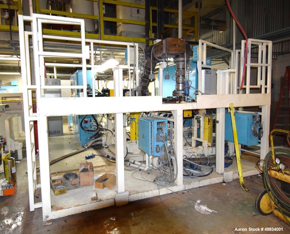 Used Cincinnati Milacron 91" Wide Sheet Line.