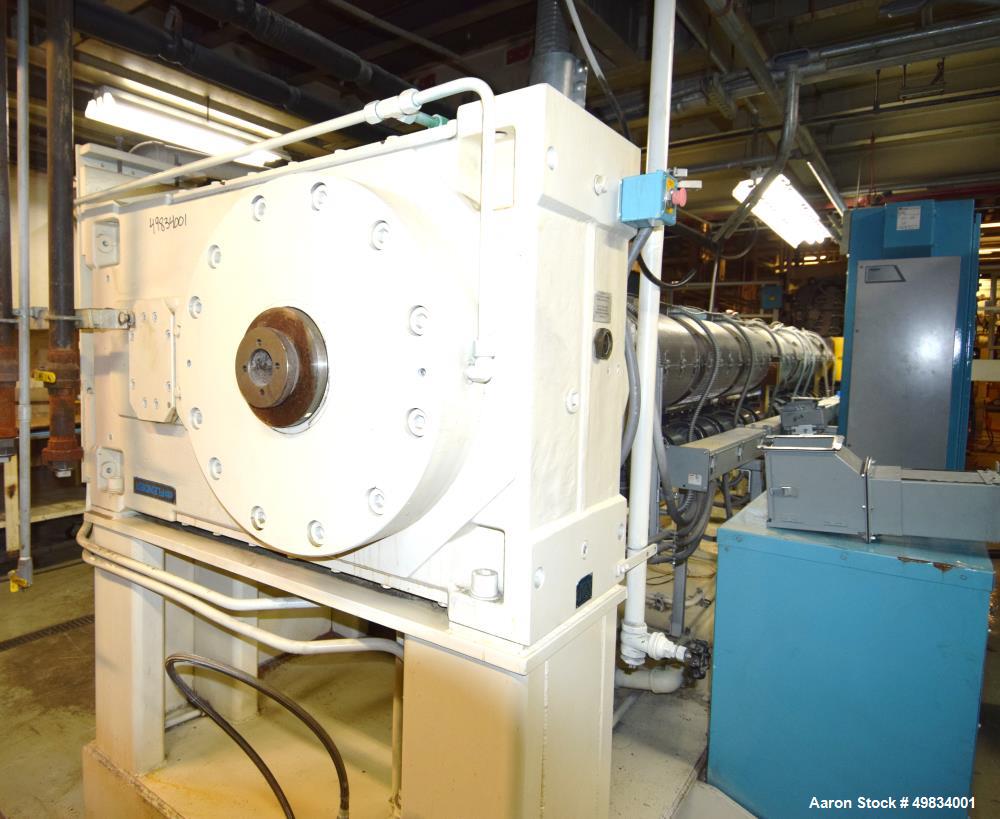 Used Cincinnati Milacron 91" Wide Sheet Line.