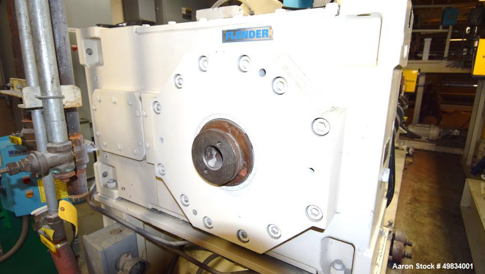 Used Cincinnati Milacron 91" Wide Sheet Line.