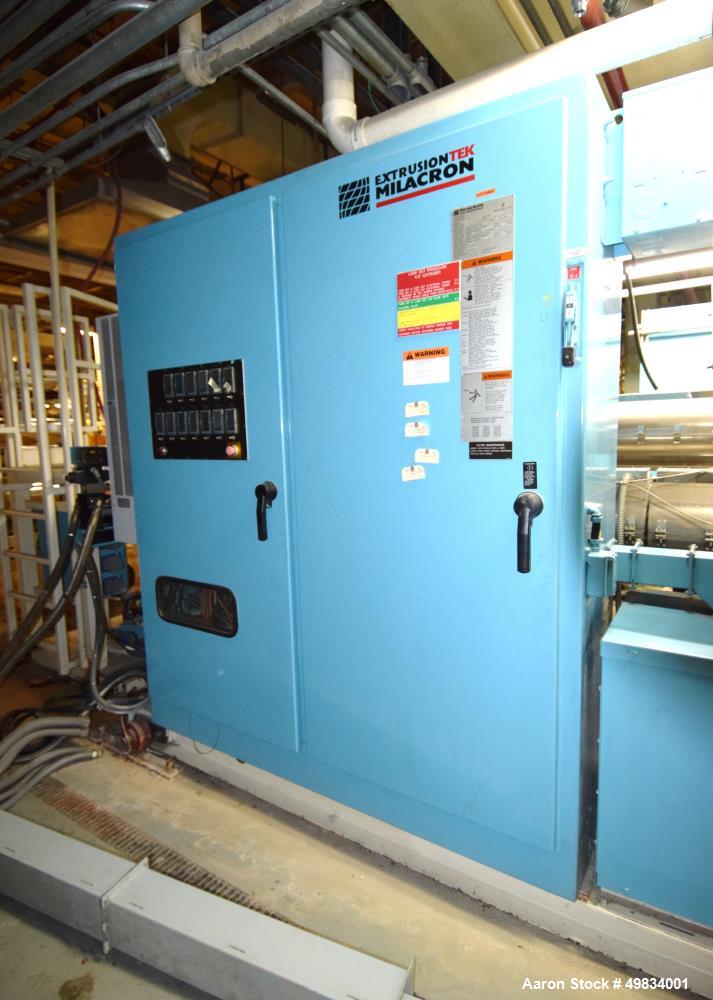 Used Cincinnati Milacron 91" Wide Sheet Line.