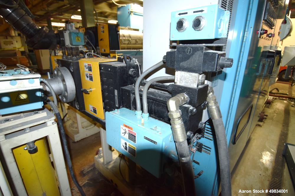 Used Cincinnati Milacron 91" Wide Sheet Line.