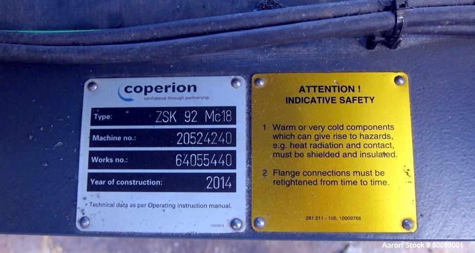 Used Coperion 72" Sheet Extrusion Line