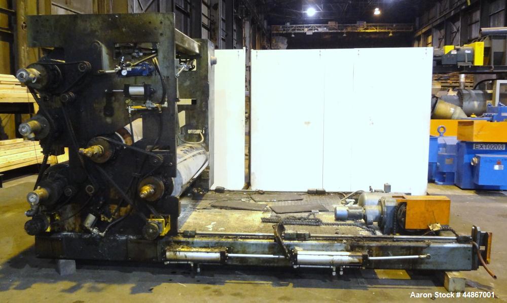 Used Crown CDL 64" Wide 3 Roll Sheet Stack System
