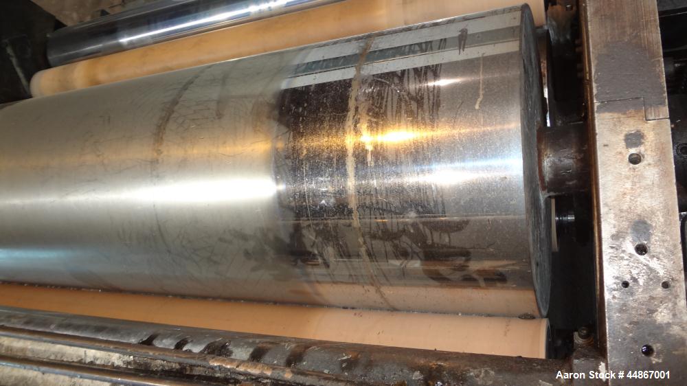 Used Crown CDL 64" Wide 3 Roll Sheet Stack System