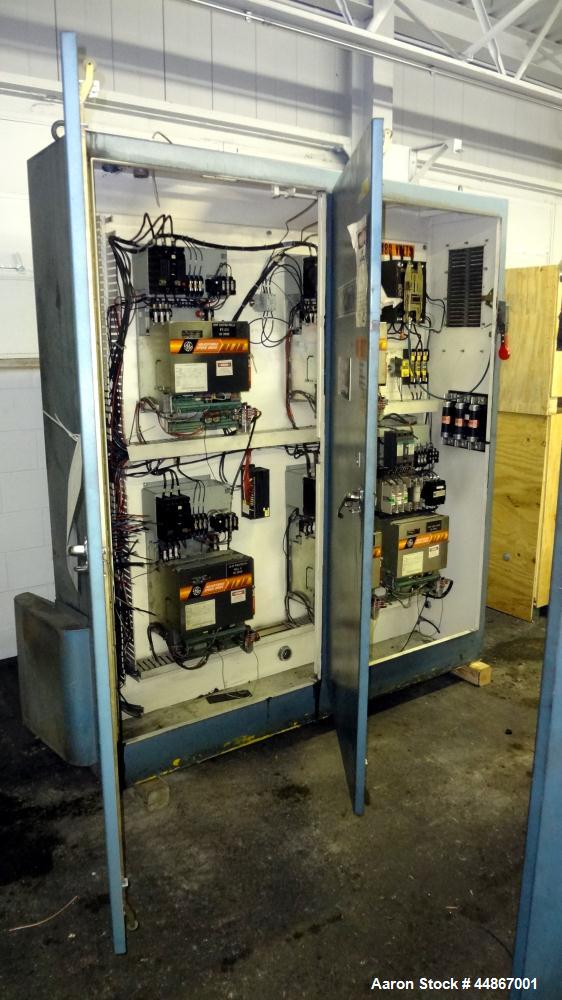 Used Crown CDL 64" Wide 3 Roll Sheet Stack System