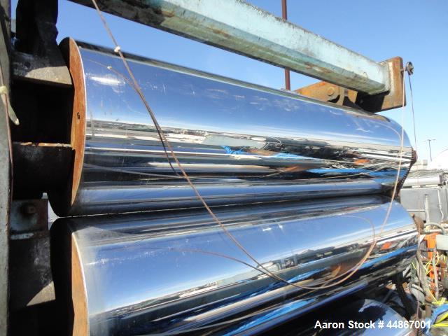 Used Crown CDL 64" Wide 3 Roll Sheet Stack System