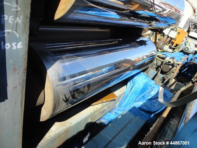 Used Crown CDL 64" Wide 3 Roll Sheet Stack System