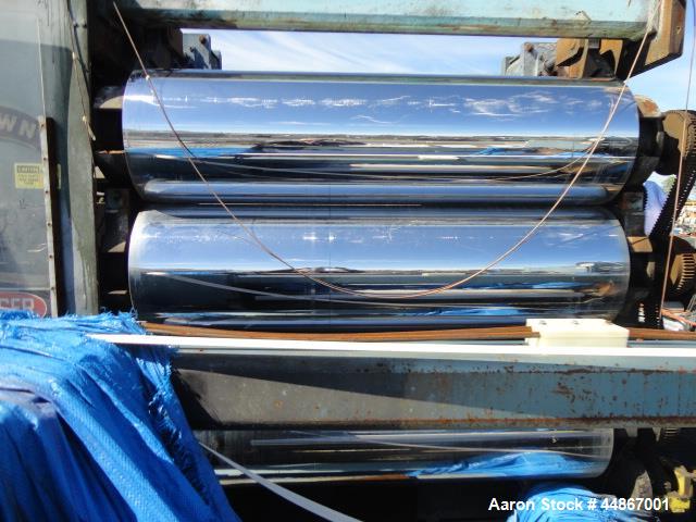 Used Crown CDL 64" Wide 3 Roll Sheet Stack System