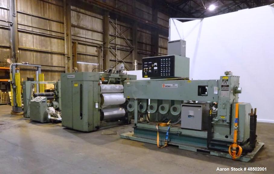 Used NRM Extrusion/Davis Standard Sheet Line Consisting of: (1) NRM Extrusion/