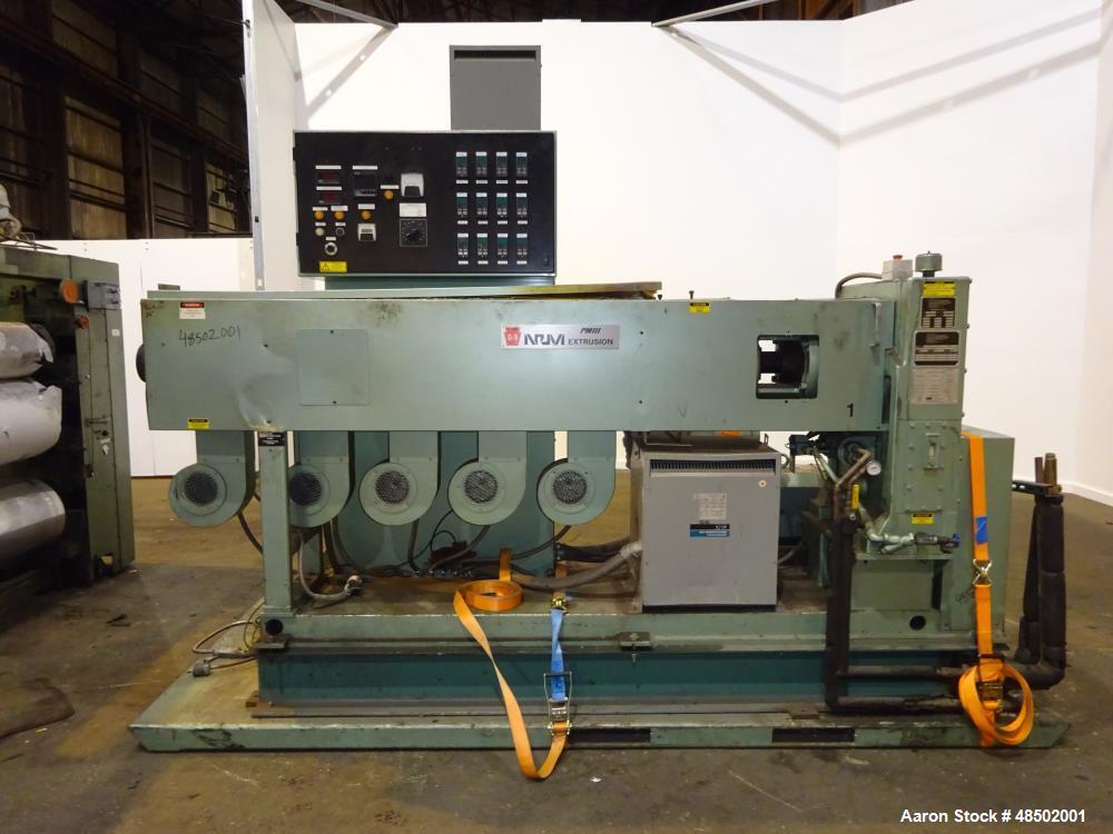 Used NRM Extrusion/Davis Standard Sheet Line Consisting of: (1) NRM Extrusion/