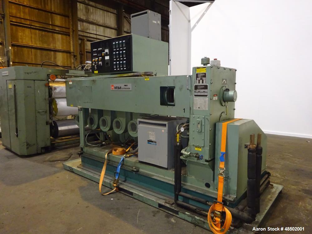 Used NRM Extrusion/Davis Standard Sheet Line Consisting of: (1) NRM Extrusion/
