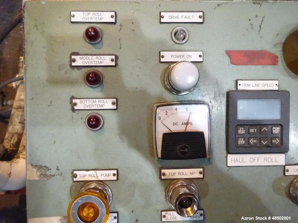 Used NRM Extrusion/Davis Standard Sheet Line Consisting of: (1) NRM Extrusion/