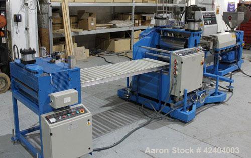 Used Davis Standard 50mm (19.6’’) Co-Extrusion Sheet Line Consisting Of: (1) Davis Standard 50mm (2") diameter single screw extruder, model BC50, approximate 24:1 L/D ratio, electrically heated, air ...