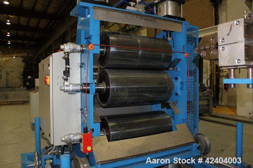Used Davis Standard 50mm (19.6’’) Co-Extrusion Sheet Line Consisting Of: (1) Davis Standard 50mm (2") diameter single screw extruder, model BC50, approximate 24:1 L/D ratio, electrically heated, air ...