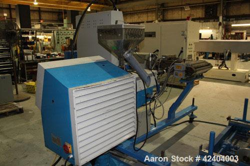 Used Davis Standard 50mm (19.6’’) Co-Extrusion Sheet Line Consisting Of: (1) Davis Standard 50mm (2") diameter single screw extruder, model BC50, approximate 24:1 L/D ratio, electrically heated, air ...