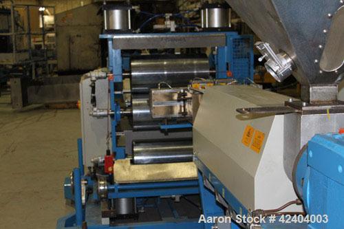 Used Davis Standard 50mm (19.6’’) Co-Extrusion Sheet Line Consisting Of: (1) Davis Standard 50mm (2") diameter single screw extruder, model BC50, approximate 24:1 L/D ratio, electrically heated, air ...