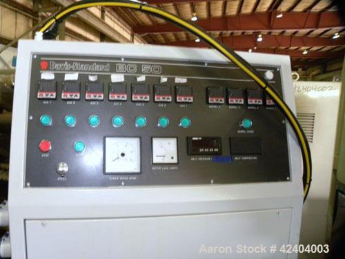 Used Davis Standard 50mm (19.6’’) Co-Extrusion Sheet Line Consisting Of: (1) Davis Standard 50mm (2") diameter single screw extruder, model BC50, approximate 24:1 L/D ratio, electrically heated, air ...