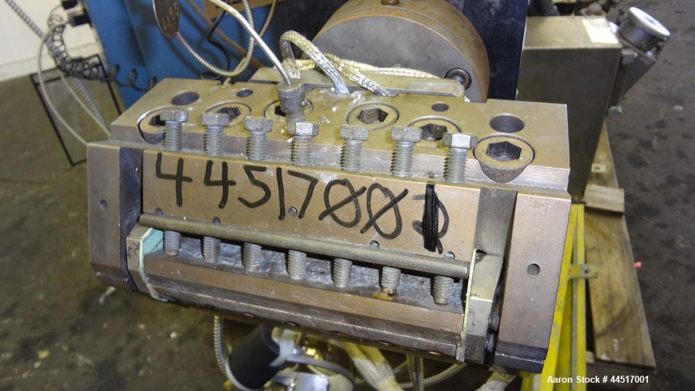 Used Davis Standard 7" Wide Sheet Line consisting of: (1) Davis Standard 1-1/4" pedestal mounted single screw rxtruder, model DSPW-125V-H24, serial #V9991, SO #61592, built 1998.  Approximate 24 to 1...
