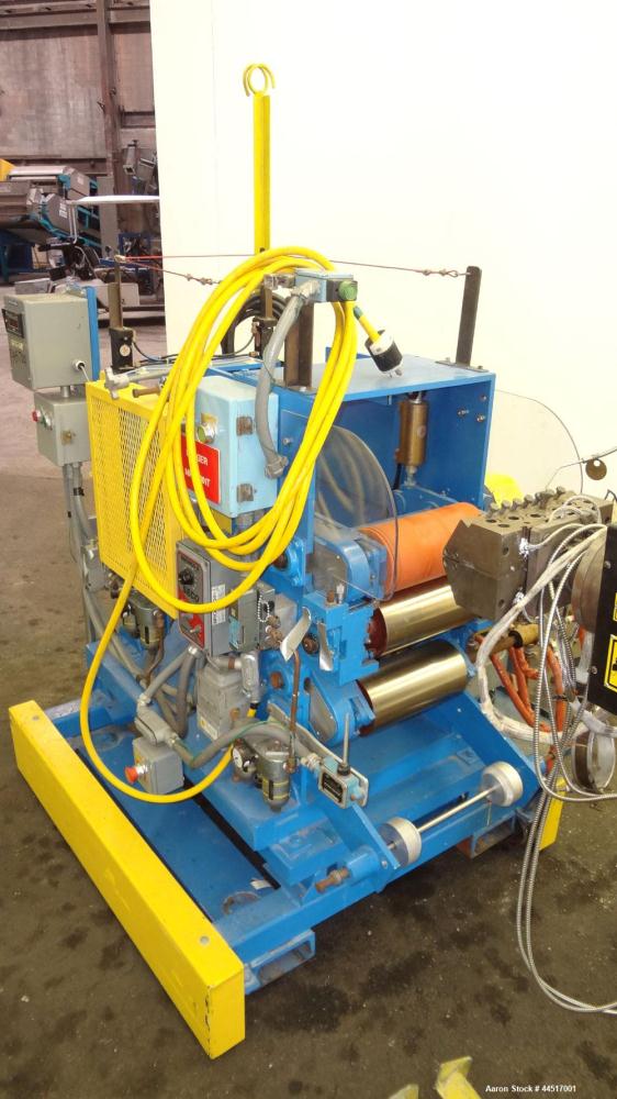 Used Davis Standard 7" Wide Sheet Line consisting of: (1) Davis Standard 1-1/4" pedestal mounted single screw rxtruder, model DSPW-125V-H24, serial #V9991, SO #61592, built 1998.  Approximate 24 to 1...