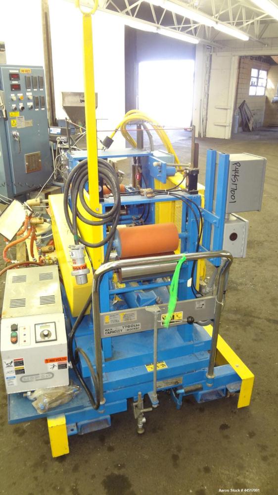 Used Davis Standard 7" Wide Sheet Line consisting of: (1) Davis Standard 1-1/4" pedestal mounted single screw rxtruder, model DSPW-125V-H24, serial #V9991, SO #61592, built 1998.  Approximate 24 to 1...