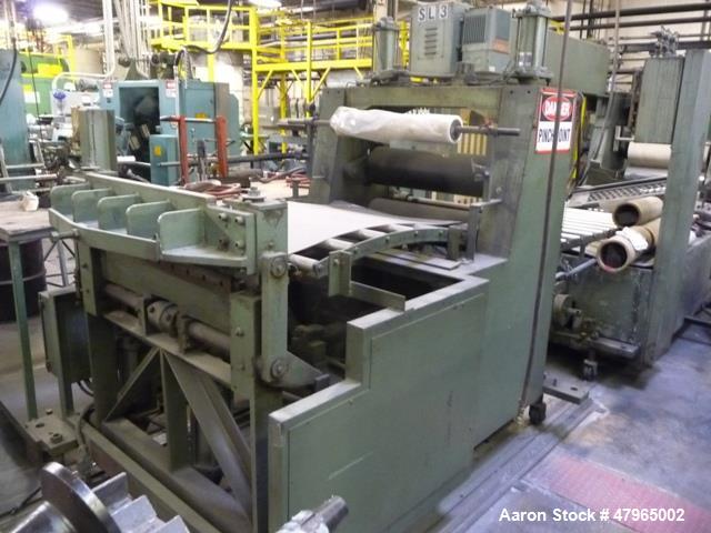 Used Davis Standard 3- Roll Sheet Stack, 30" Wide, Model F8082