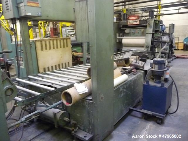 Used Davis Standard 3- Roll Sheet Stack, 30" Wide, Model F8082