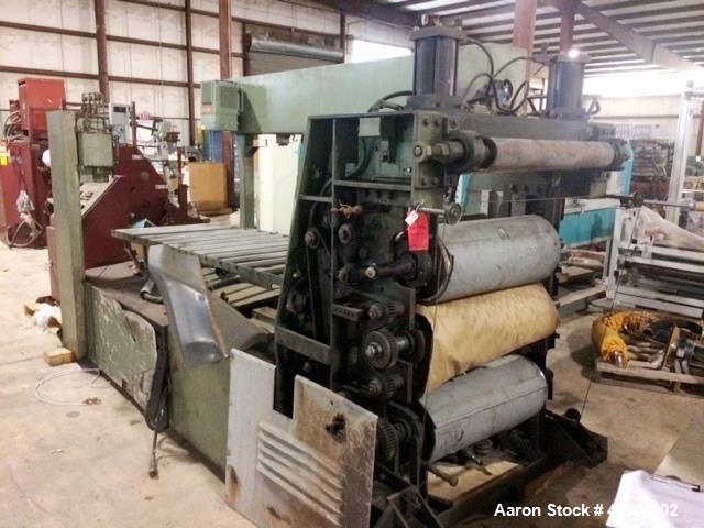 Used Davis Standard 3- Roll Sheet Stack, 30" Wide, Model F8082