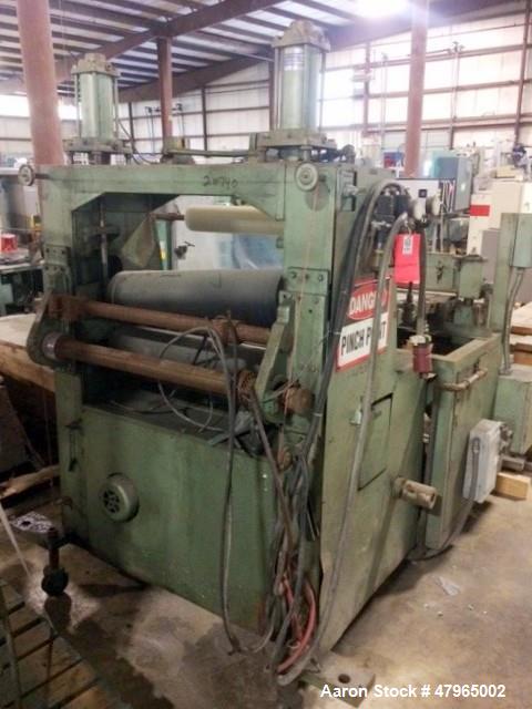 Used Davis Standard 3- Roll Sheet Stack, 30" Wide, Model F8082