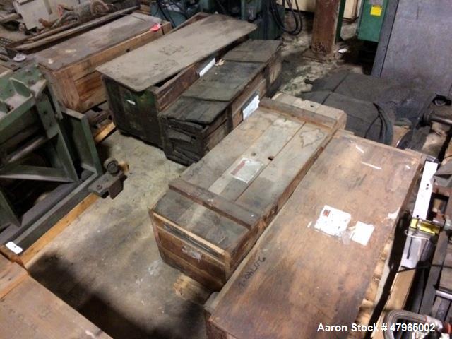 Used Davis Standard 3- Roll Sheet Stack, 30" Wide, Model F8082