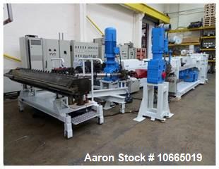 Used- 2950mm (116.1") Wide Davis Standard Co-Ex Sheet Extrusion Line. 150mm (5.90") Davis Standard extruder, 115mm (4.5") Co...