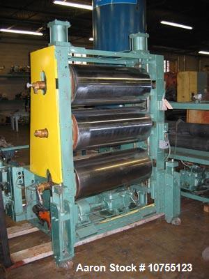 Used- Davis Standard 3 Roll Down Stacks.