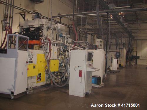 Used Davis Standard Three Roll Sheet Stack