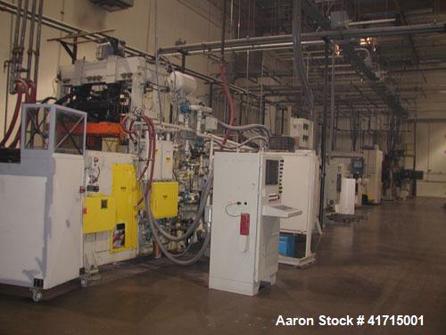 Used- Davis Standard Three Roll Sheet Stack