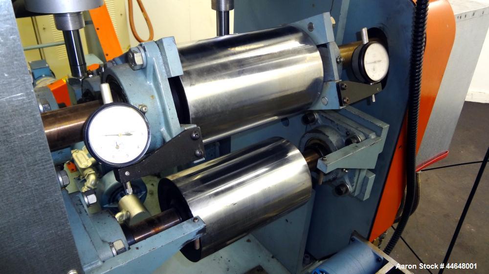 Used Davis Standard Killion 2” Wide Sheet Line Consisting Of: (1) Davis Standard Killion 1” single screw extruder, approximately 24 to 1 L/D ratio. Electrically heated, air-cooled 4 zone non-vented b...