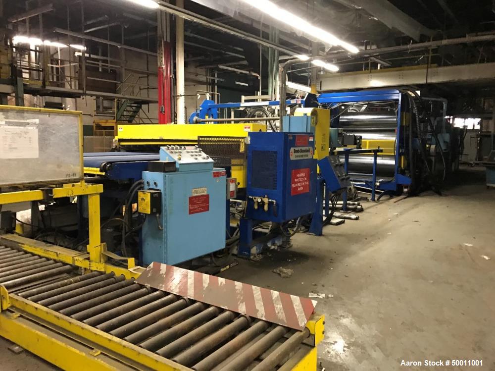 Used- Davis Standard Co-Extrusion 78" Wide Sheet Line.