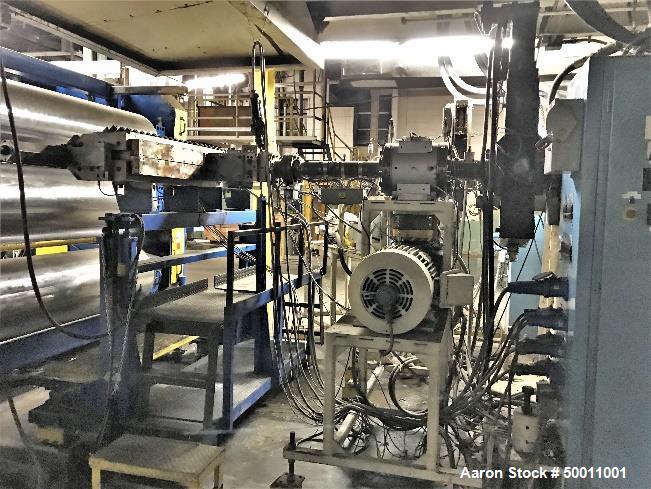 Used Davis Standard Co-Extrusion 78" Wide Sheet Line.