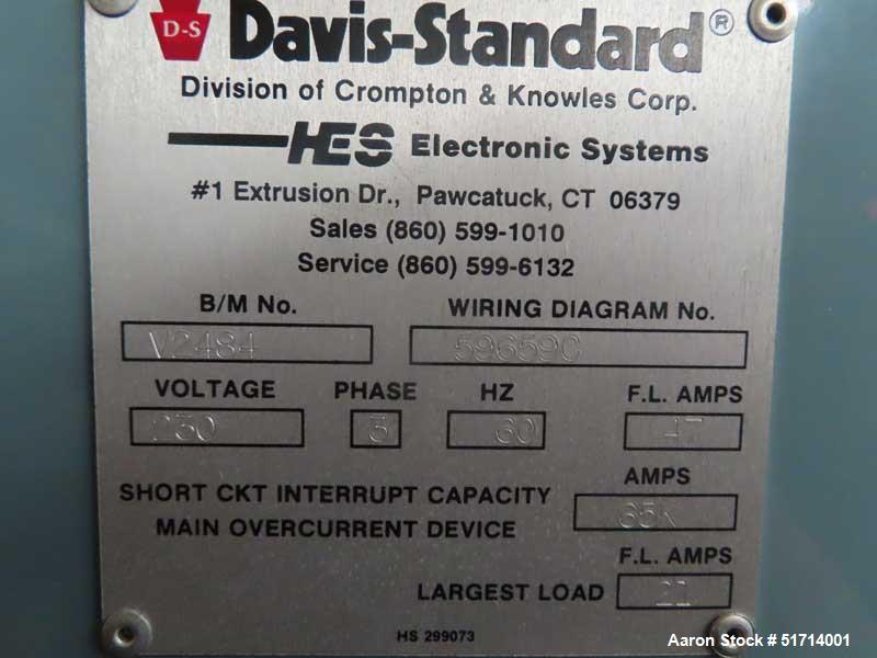 24" x 16" Davis Standard Pilot/Laboratory Size Horizontal Sheet Line