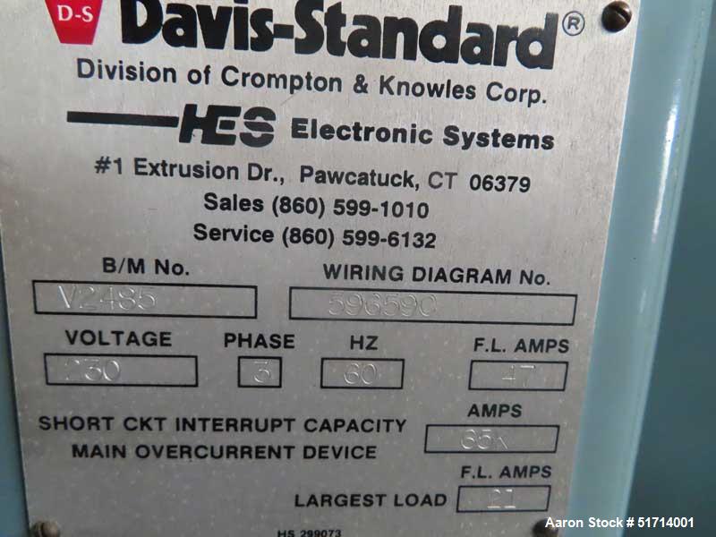 24" x 16" Davis Standard Pilot/Laboratory Size Horizontal Sheet Line