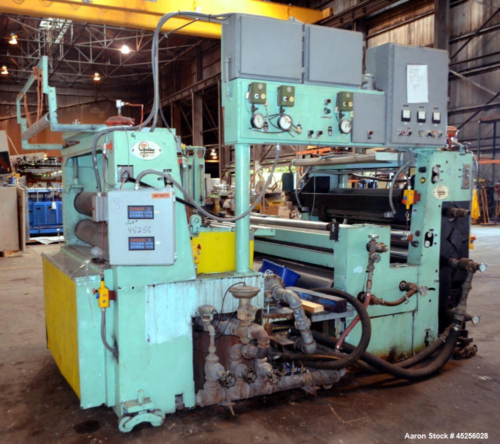 Used Goulding 3 Roll Sheet Stack