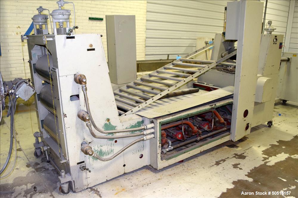 Used Goulding 3 Roll Sheet Stack