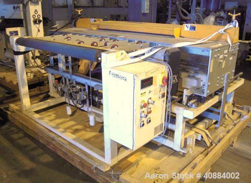 Used HPM Sheet Take Off System Consisting Of: (1) HPM Sheetmaster III 3 Roll Sheet Stack, Rated speed range 20 feet per minute maximum, 71" track centerline. (3) 23.587" diameter x 54" wide cored rol...